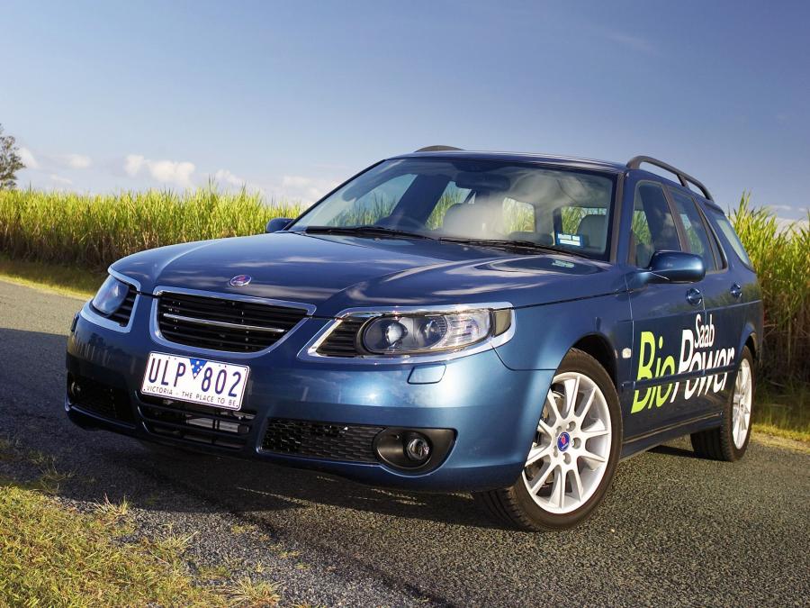  Saab 9-5 BioPower SportCombi 2008 года  (фото 6 из 16)